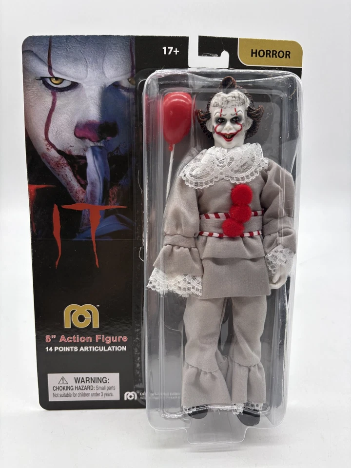 Mego Monsters IT Pennywise 2017 8" Action Figure 14 Points Articulation 63114
