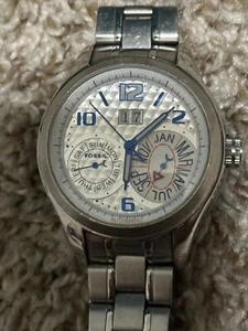 Fossil Automatik Herren Wasserdicht Edelstahl Analog Gebraucht Uhr.ME-1029 - Bild 1 von 6