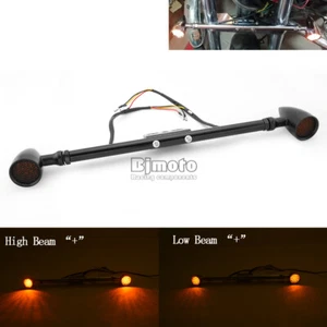 Bullet Turn Signal Amber Brake Light Indicator with Mount Bracket Motorcycle - Bild 1 von 11