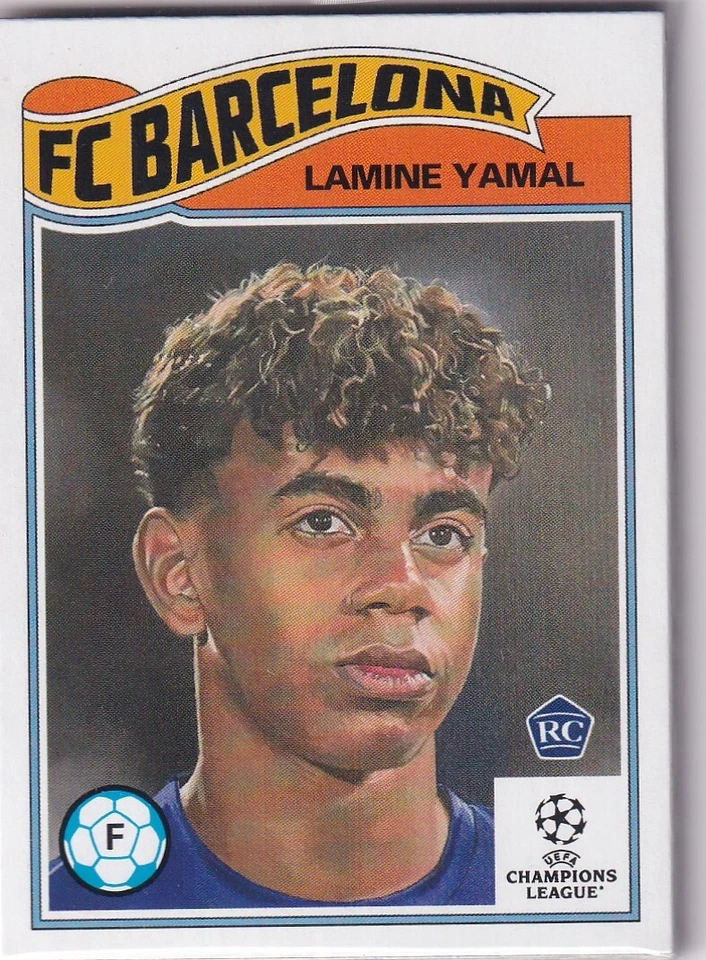 Living Moment 2023 Card No. 596 Lamine Yamal Rookie Card RC - Image 1 of 2