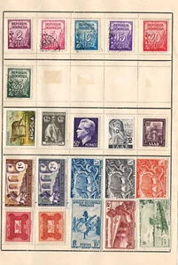 Estampillas en todo el mundo muy finas como nuevas y usadas con bisagras en la lista # 38 - Imagen 1 de 1