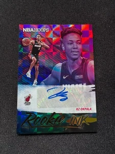 2019-20 NBA Hoops RC Rookie Ink KZ Okpala RC Auto #RI-KZO-Miami Heat - Picture 1 of 3