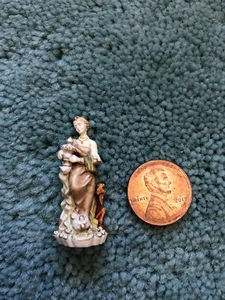 Olszewski Studios Miniature Lady With An Urn Brown LE 250 Signed - Bild 1 von 8