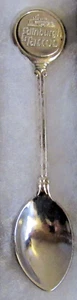 #63) SILVER PLATED TEA SPOON EDINBURGH TATTOO MILITARY BRITISH ARMED FORCES BAND - Picture 1 of 2