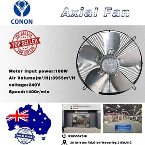 Axial Fan YWF4E 400mm 1Phase 240V 1400rpm Suction 4 pole Evaporate Refrigerated - Foto 1 di 5