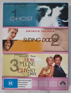 Ghost Sliding Doors & How To Lose A Guy In 10 Days DVD Set Region 4 free postage - Picture 1 of 5