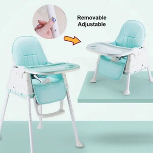 3 in 1 Baby High Chair Toddler Highchair Kids Safety Booster Seat for Dining AU - Picture 1 of 17
