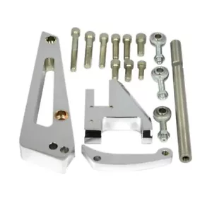 RPC R6411 BBC Outward Mount Driver Side SWP Aluminum Alternator Bracket – Chrome - Picture 1 of 1