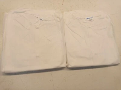 17x Fisherbrand 17-100-804 Laborkittel Einweg weiß XL Polypropylen Kittel Schutz - Bild 1 von 4