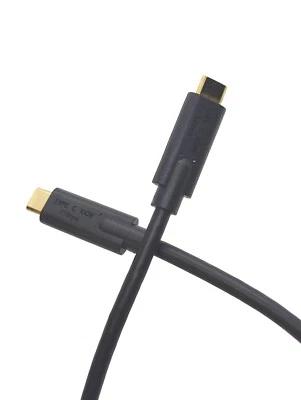 1ft USB 3.1 Gen 2 Type-C Male/Male Cable 100W 20V 5A Fast Charger 10Gbps Data - Image 1 of 2