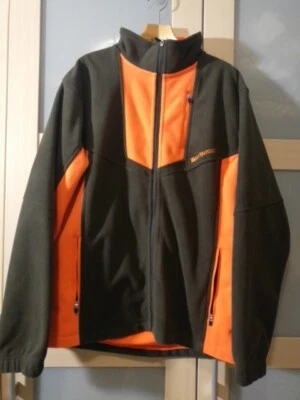 DEERHUNTER, Fleece Jagdjacke, Oliv/Orange, Gr M, Neu  - Bild 1 von 4