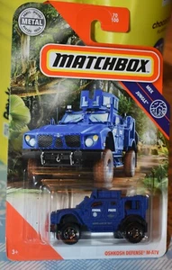 MATCHBOX OSHKOSH DEFENCE M-ATV 70/100 MBX JUNGLE SERIES NEW - Picture 1 of 7