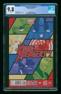 Young Avengers #1 (2013) CGC 9.8 1er Equipo Young Avengers Foto 1 de 2