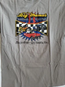 2XL Baumwolle T-Shirt 19th Annual Big Mamas Show & Shine Logo. Neu - Bild 1 von 5