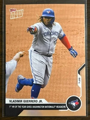 2020 Topps Now #25 Vladimir Guerrero Jr. Toronto Blue Jays - Image 1 of 2