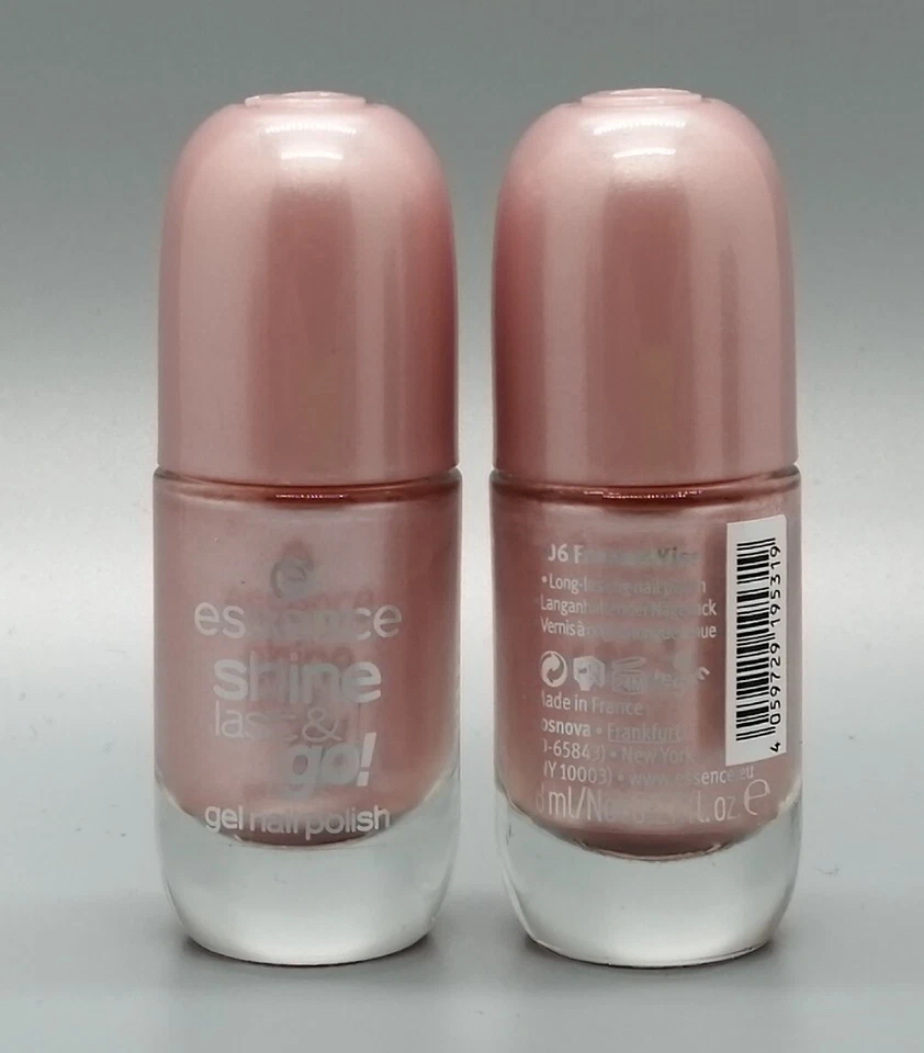 2x Essence: Gel Nail Polish - Nagellack - 06 Frosted Kiss - 2x 8 ml - Bild 1 von 1