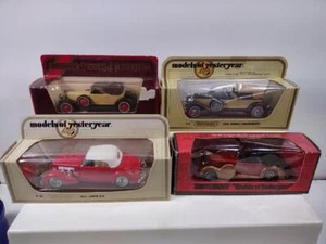 Lot of 4 Matchbox Models of Yesteryear Y-4, Y-11, Y-15, Y-18 Boxed. - Picture 1 of 20