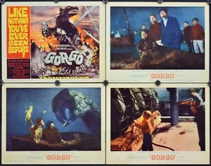 JUEGO DE TARJETAS DE VESTÍBULO ORIGINAL GORGO 1961 11X14 BILL TRAVERS WILLIAM SYLVESTER - Imagen 1 de 2