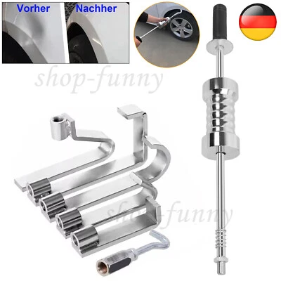 Gleithammer 5,5kg Zughammer Auszieher PDR Ausbeulsatz mit Haken Ausbeulwerkzeug - Bild 1 von 4