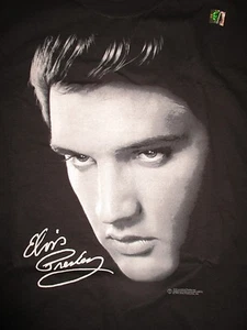 2001 ELVIS PRESLEY The King of Rock 'n' Roll (LG) T-Shirt Hologram - Picture 1 of 2