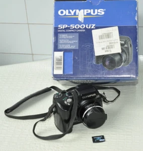 Olympus SP Series SP-500 UltraZoom 6.0MP Digital Camera - Black - Picture 1 of 21