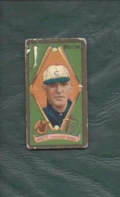 Tarjeta de béisbol 1911 T205 Doc White Chicago White Sox ¡Buena centrada en Hassan! Foto 1 de 2