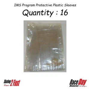 IMS Program Protective Plastic Sleeves Indy 500 Indianapolis Motor Speedway - Picture 1 of 6