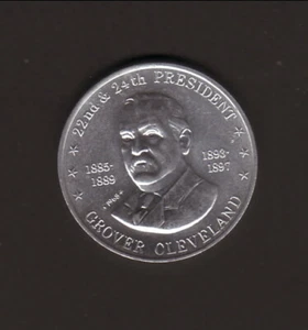 Grover Cleveland--1968 Shell Presidential Coin - Picture 1 of 2