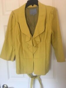 Jacket, Yellow Classiques size L 