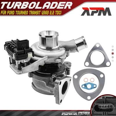 Turbolader für Ford Tourneo Transit V363 2.2 TDCi 786880-0006 BK2Q-6K682-CA - Bild 1 von 4