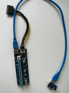 SCHEDA ADATTATORE PCE164P-N03 VER 007 PCI-E 1X TO 16X - Foto 1 di 1