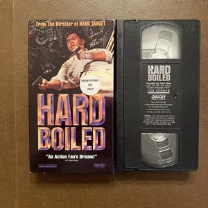 Hard Boiled VHS 1994 Screener Promo Tape English Dubbed - Picture 1 of 5