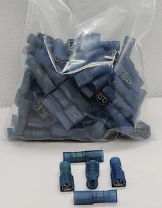 100 piezas - Thomas & Betts .020 16-14 CONECTOR TERMINAL COMPLETAMENTE AISLADO [RC 3-3] - Imagen 1 de 3