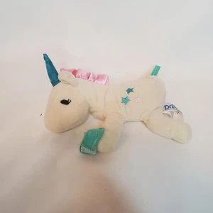 Dr. Brown’s Plüsch Einhorn Lovey Schnuller Halter 6 Zoll Stofftier Clean White - Bild 1 von 4