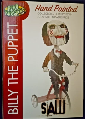 Triciclo de montar SAW Head Knocker Bobble-Head Billy The Puppet NECA Foto 1 de 3