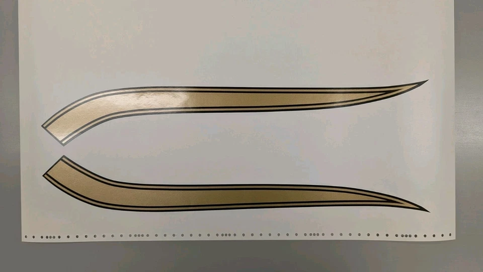 Calcomanías a rayas de tanque de gasolina Honda CB450K 1969-1972 Foto 1 de 4