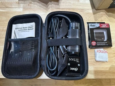 Oster TITAN 2 скорости профессиональный машинка для стрижки волос комплект комбо - Изображение 1 из 4