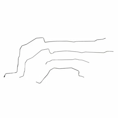 Fits 2003 Honda Odyssey, 3.5L V6, Fuel Lines; Steel HGL0301OM - Image 1 of 2