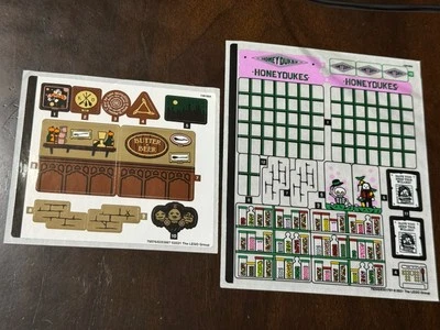 LEGO STICKER SHEETS 1+2 FOR 76388 HOGSMEADE VILLAGE VISIT from set New & Genuine - Image 1 of 4
