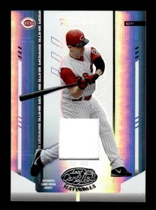 2004 Leaf Certified Materials #16 Austin Kearns Mirror Fabric White #/200 - Picture 1 of 2