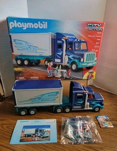 Playmobil 9314 City Action Big Rig Semi Truck Driver Accessories 100% Complete - Picture 1 of 24