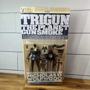 Trigun PLANET GUNSMOKE Nicholas D. Wolfwood Figure NEW Ships Fast! - Picture 1 of 6