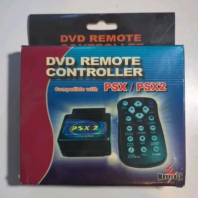 Sony PlayStation 2 PS2 - 3rd Party Mayflash DVD Remote Control - Image 1 of 2