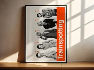 Trainspotting Movie Poster A2 A3 A4 Sizes | Ewan McGregor | Framed Art Print - Picture 1 of 8