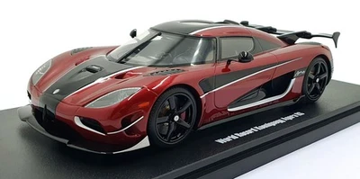 GT Spirit 1/18 Scale Resin GT931 - World Record Koenigsegg Agera RS - Red/Black - Image 1 of 4
