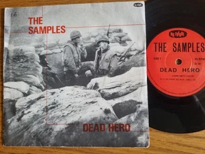 The Samples – Dead Hero 1982 7” No Future Records Punk UK82 - Picture 1 of 8