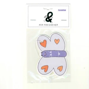 Ambientador/difusor colgante para coche A&D (bikini mariposa) (jazmín) - Paquete de 8 - Imagen 1 de 3
