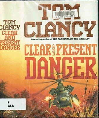 Clear and Present Danger by Clancy, Tom Hardback Book The Fast Free Shipping - Image 1 of 2