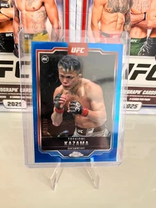 Topps Chrome UFC 2025 - Toshiomi Kazama /150 Blue Refractor RC Flyweight # 150 - Bild 1 von 2