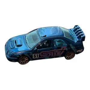 Hot Wheels Subaru Impreza WRX Blu Confezione da 5 Auto Esclusive Meet - Foto 1 di 5